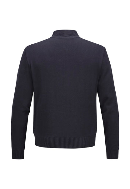 Tristan Goatskin Suede Blouson, Navy