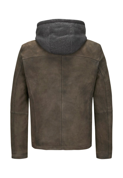 Renaldo Leather Jacket, Sheepskin, Tobacco