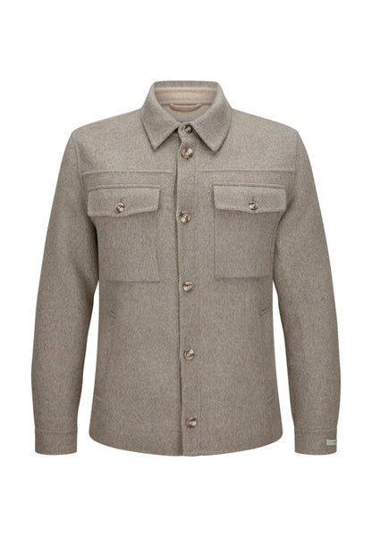 Borgo Wool Jacket, Light Grey