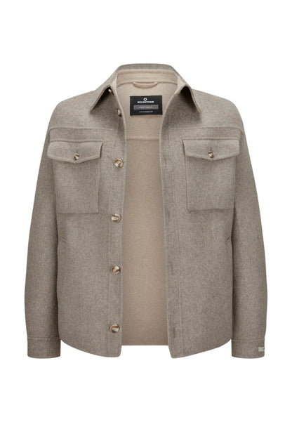 Borgo Wool Jacket, Light Grey