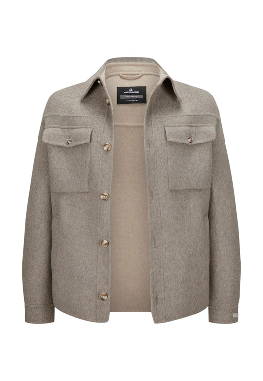 Borgo Wool Jacket, Light Grey