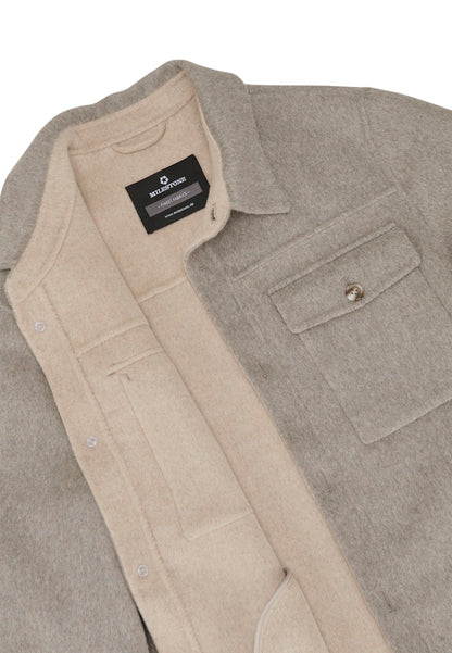 Borgo Wool Jacket, Light Grey