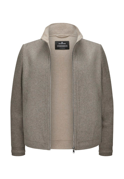 Kennedy Jacket, Wool Stretch, Light Grey