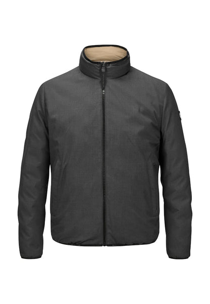 Reversible Jacket, Microfiber Sorona®, Anthracite-Sand