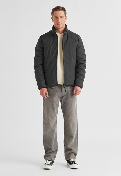 Reversible Jacket, Microfiber Sorona®, Anthracite-Sand