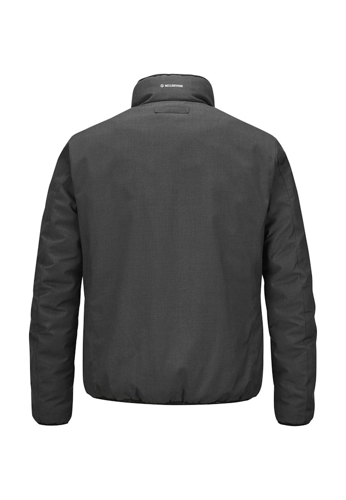 Reversible Jacket, Microfiber Sorona®, Anthracite-Sand