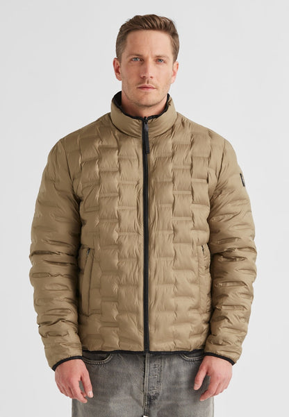 Reversible Jacket, Microfiber Sorona®, Anthracite-Sand