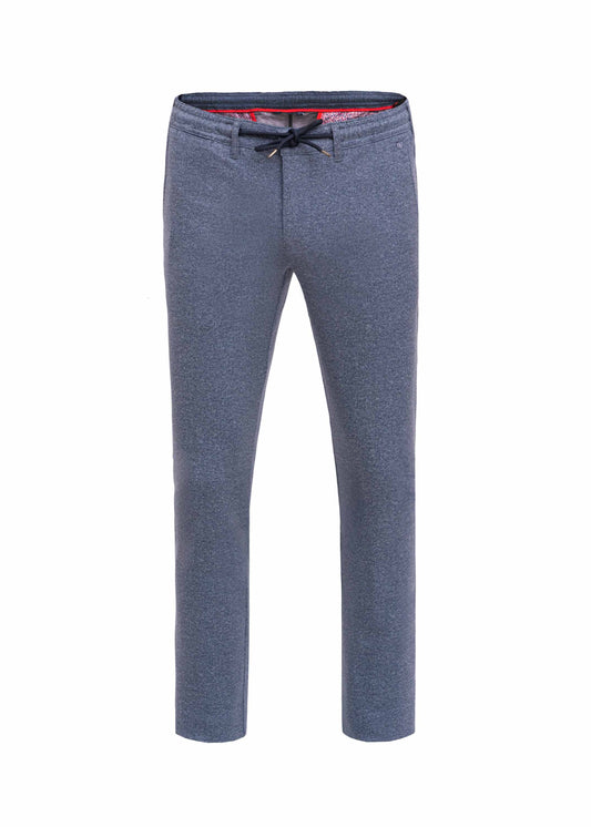 Cotton Blend Jogger, Smoke Blue