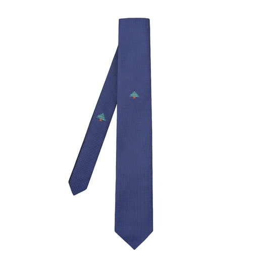 Cedrus Libani Neck Tie, Navy