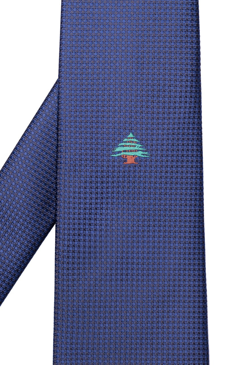 Cedrus Libani Neck Tie, Navy