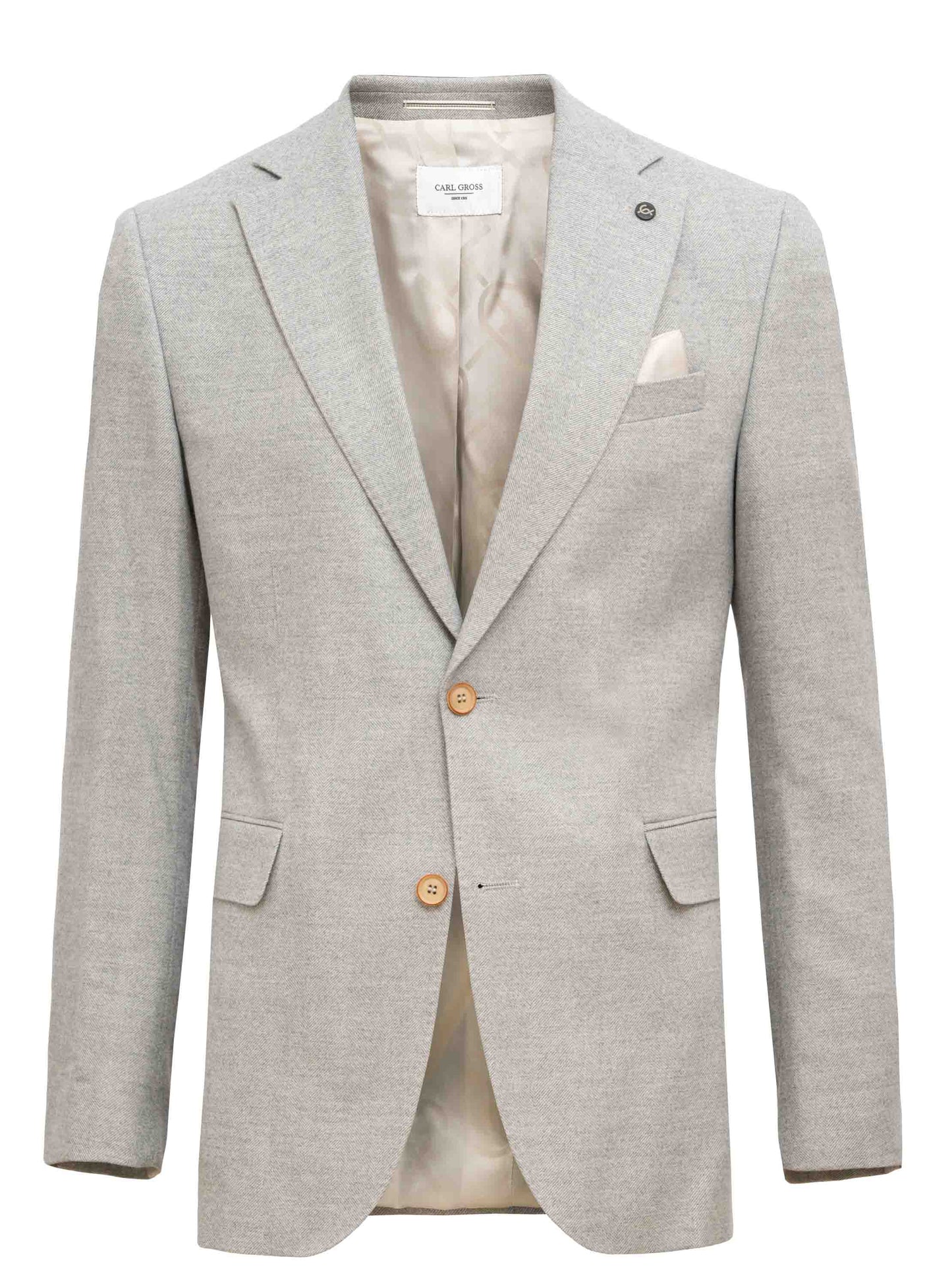 Herringbone Wool Blazer