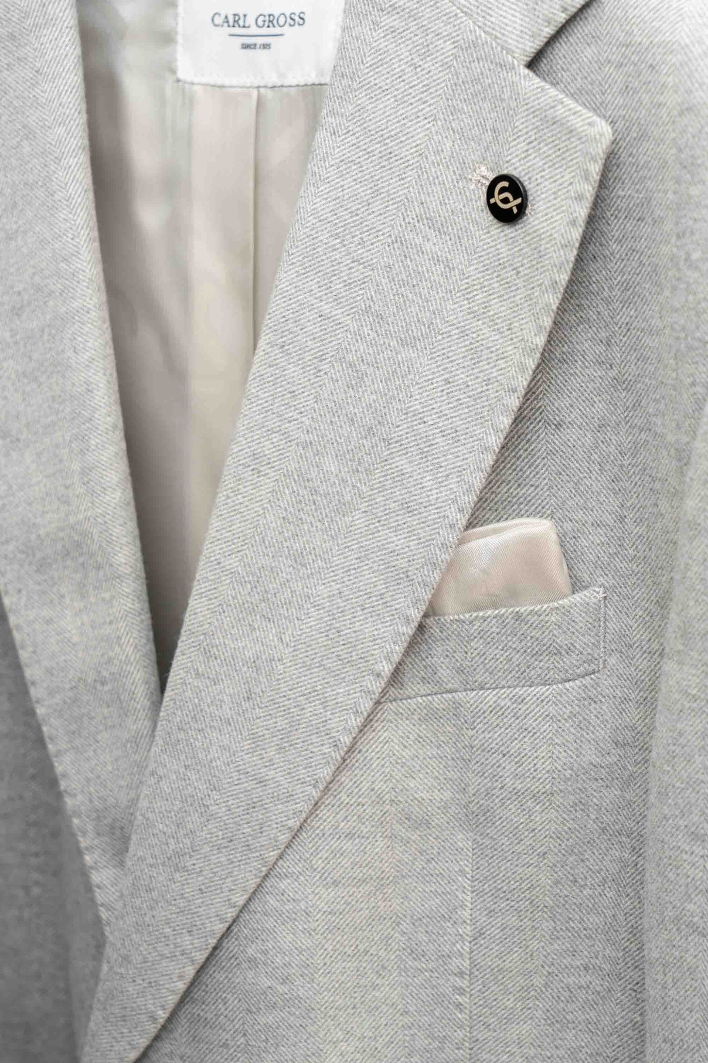 Herringbone Wool Blazer