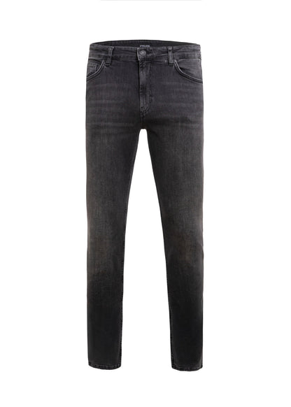 Flex Cross Seb Jeans, Charcoal