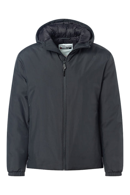 First Fused Quilted Jacket in Black