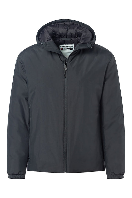 First Fused Quilted Jacket in Black