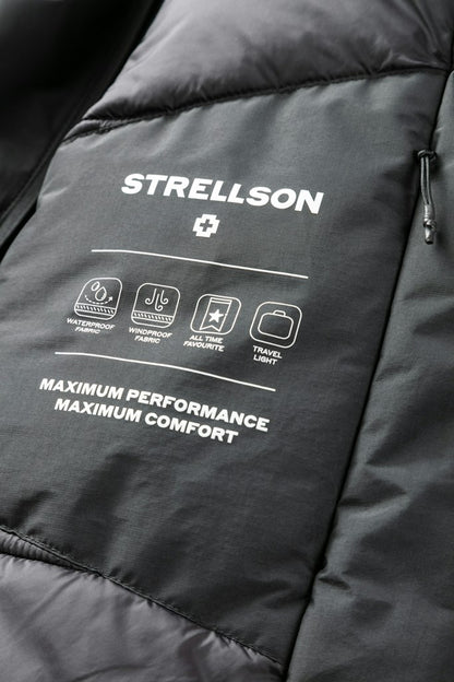 First Fused Quilted Jacket in Black