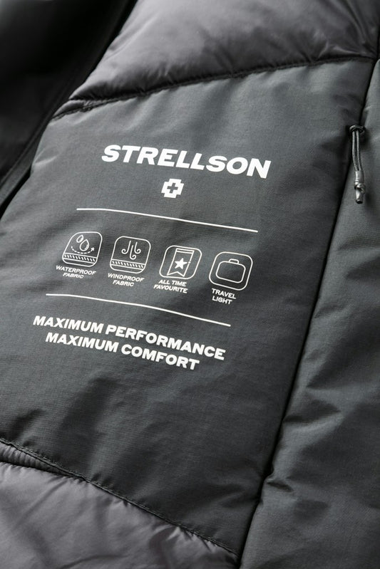 First Fused Quilted Jacket in Black