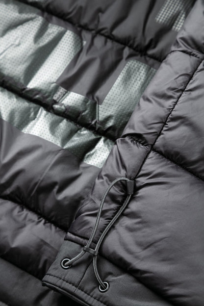 First Fused Quilted Jacket in Black