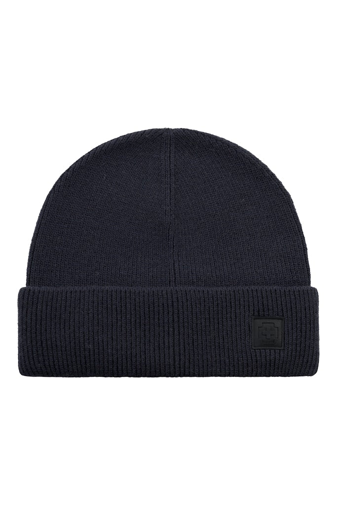 Loras Knitted Hat, Navy