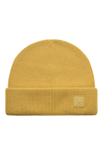 Loras Knitted Hat, Yellow