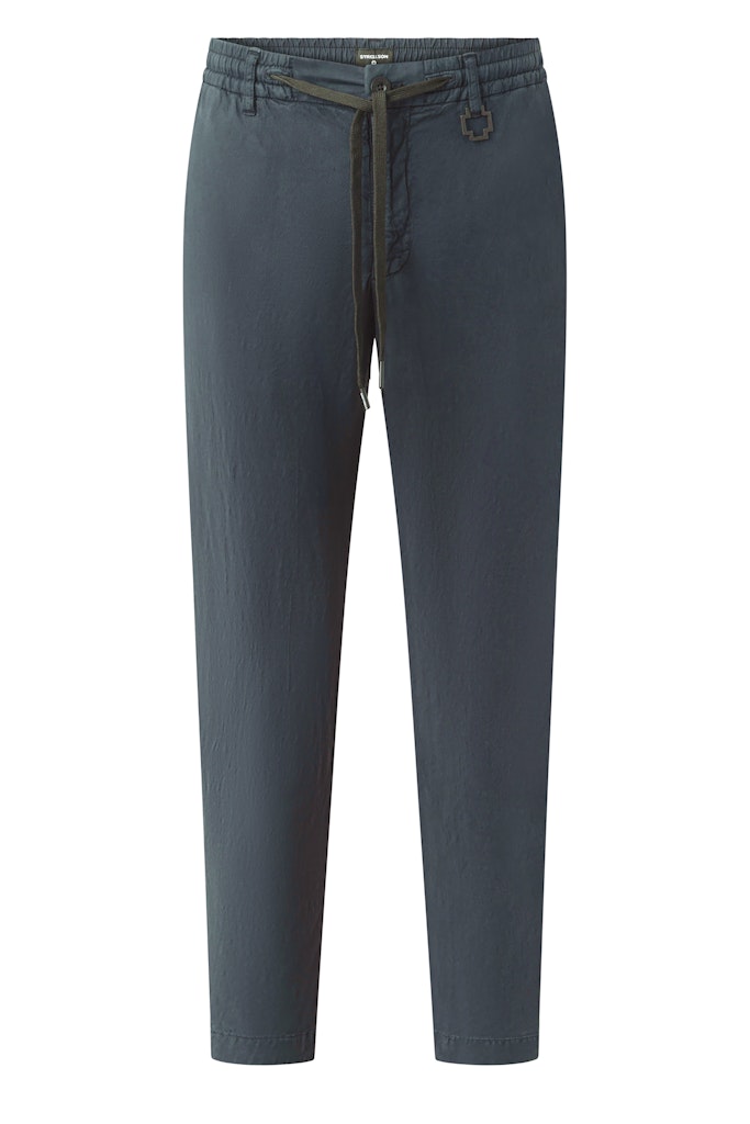 Saturn Linen Blend Jogger, Navy