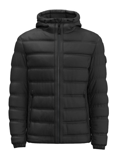 Modica Fused Quilted Jacket in Black