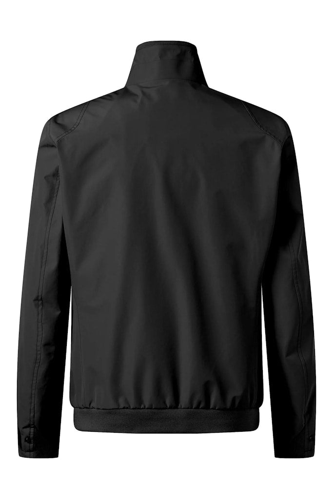 Lucca Windbreaker Jacket in Black