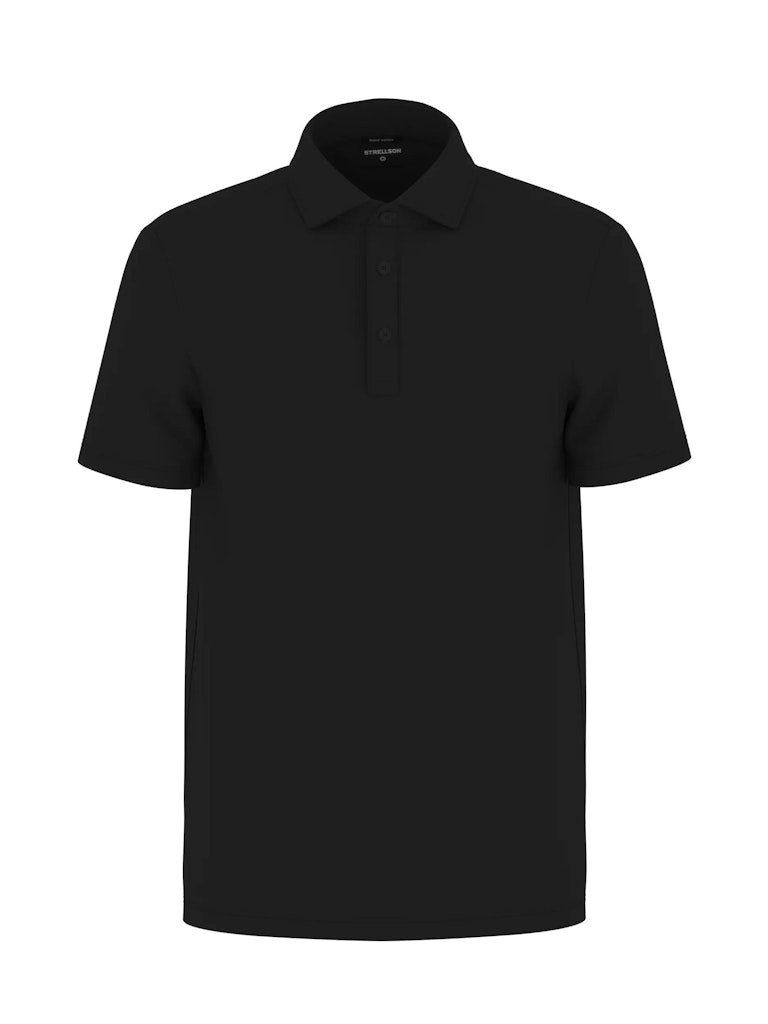 Fisher Polo Shirt, Black