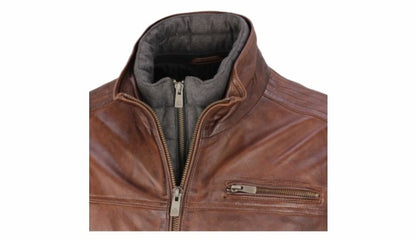 Manuel Nappa Leather Jacket