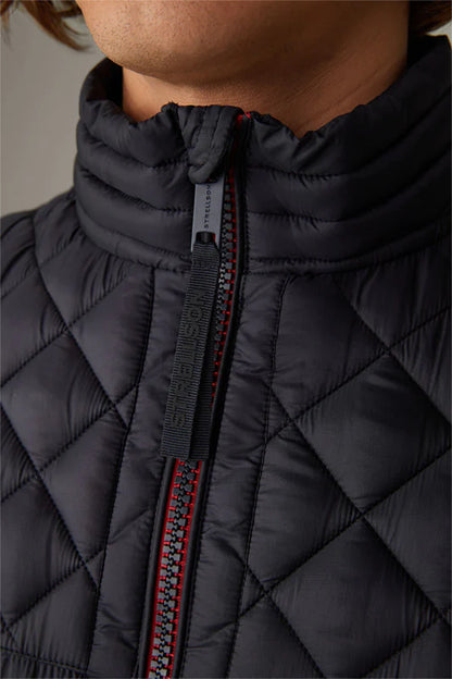 STRELLSON Quilted Jacket Clason, Black
