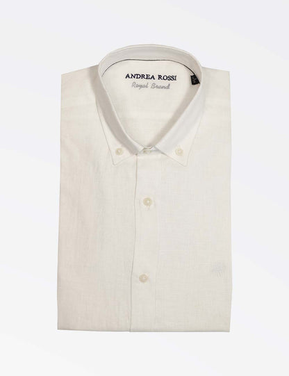 Andrea Rossi Linen Shirt