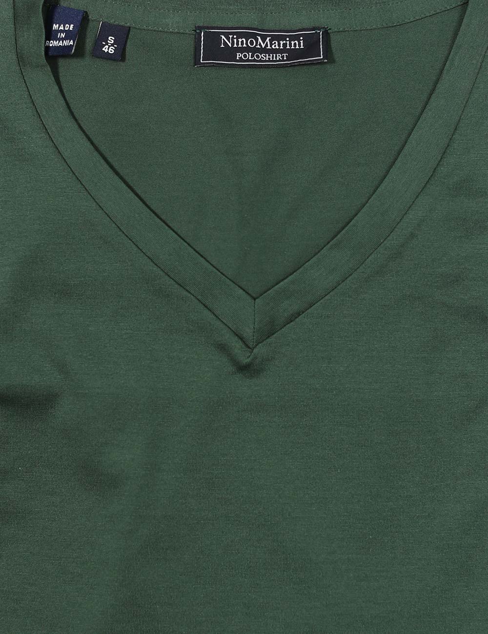 Nino Marini Green V-Neck T-Shirt