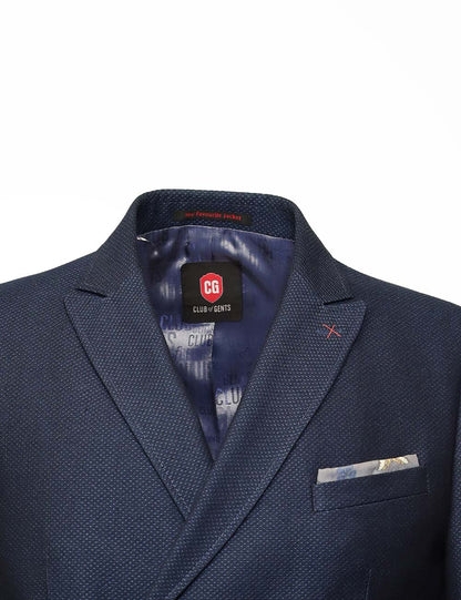CLUB OF GENTS Double Breasted Blazer,Navy