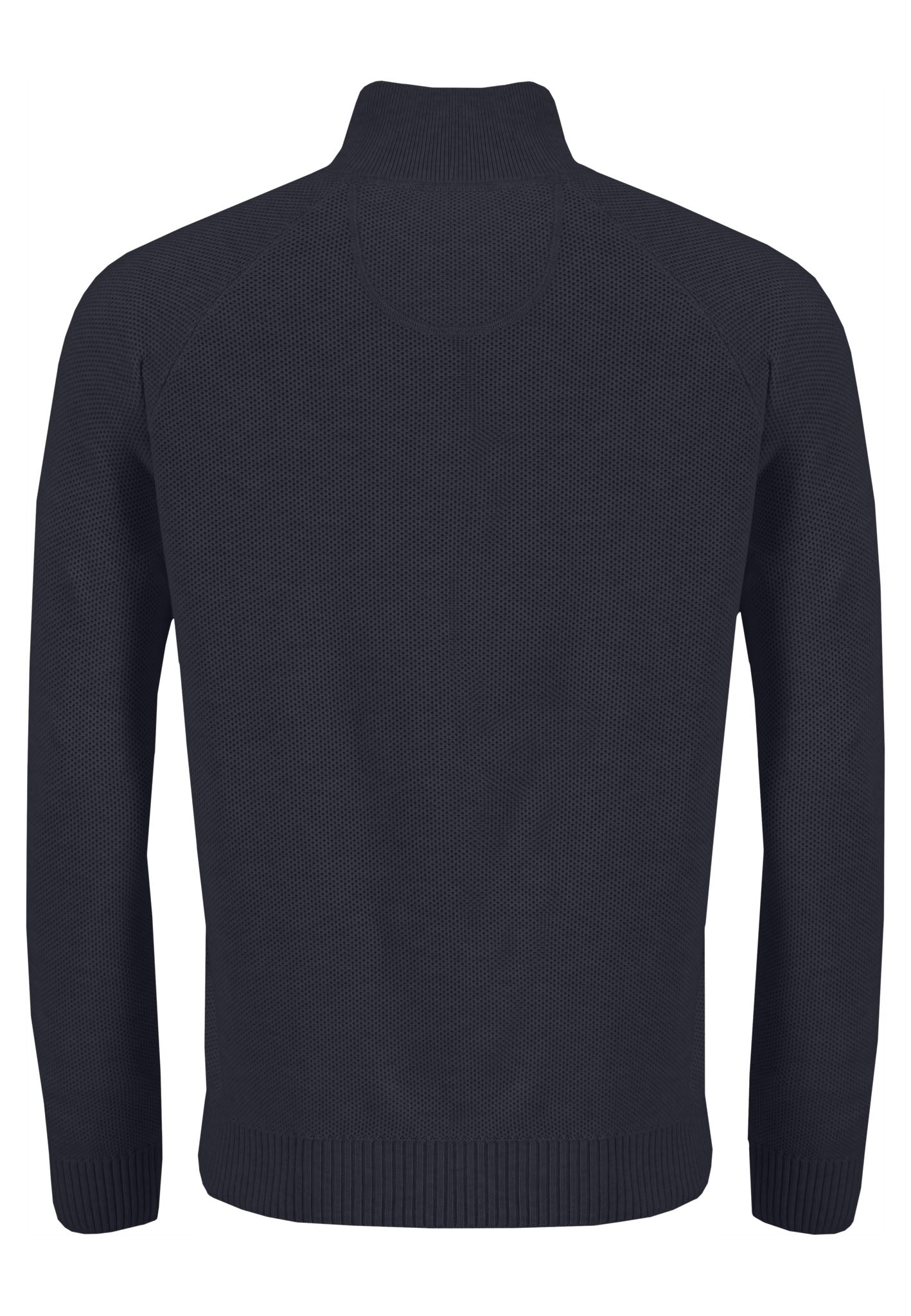 FYNCH-HATTON Textured Knit Jumper, Navy