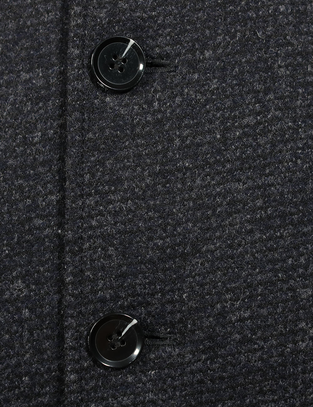MILESTONE  Wool Coat with Zipper, Blue Grey