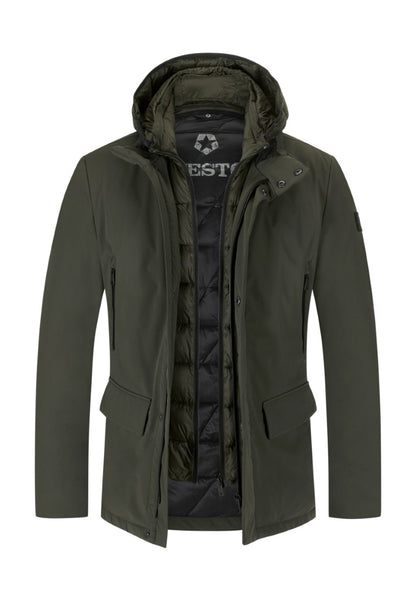 MILESTONE Active Performance Elon Jacket, Olive Green