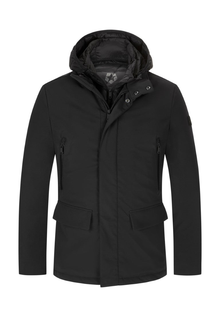 MIlstone active performance jacket for men in black