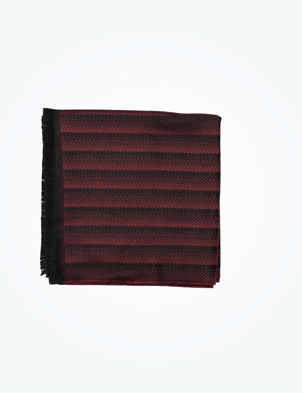 CERRUTI 1881 Red Wool Scarf for Men 